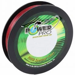 Power Pro PowerPro 300YD Vermillion Red Braided Line Fishing Line