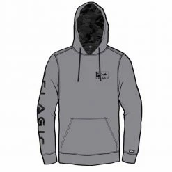 Pelagic Grey Icon Solid Hoodie Clothing & Gifts