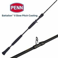 Penn Fishing Tackle Penn Battalion II Slow Pitch Casting Rods