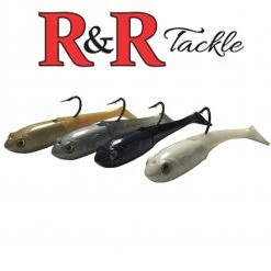 Soft Plastic Baits R&R Tackle Swimbait Line Through 5.5in 1.25 Oz