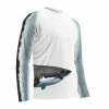 Capt. Harry's Products Adult L/S Great White Wrap Around Performance Shirts