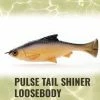 Savage Gear Loose Body Pulse Tail Shiner Lure 4in Lures
