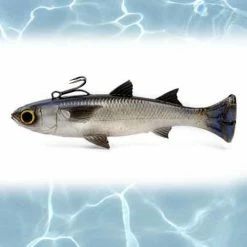 Lures Savage Gear Pulse Tail Mullet Line Thru Lure 8in