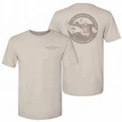 The Qualified Captain Khaki Skeleton Tee Shirt