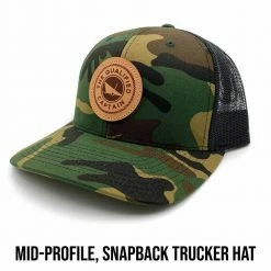 The Qualified Captain Camo/Black Trucker Hat