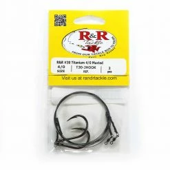 Terminal Tackle R&R Tackle Titanium Leader With Power Swivel 2 Pack