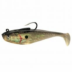 Tsunami- 3" Holographic Swim Shad Lure 4PK Soft Plastic Baits