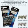 Monofilament Bait Rigs Tsunami TSB068G Glow Iridescent Hage Aurora Sabiki Rig