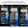 Terminal Tackle Tsunami TSB068RD Glow Iridescent Hage Aurora Fluorocarbon Sabiki Rig