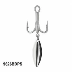 Terminal Tackle VMC O'Shaughnessy Treble Short 4X Black Nickel Hook