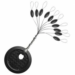 Terminal Tackle VMC Sinker Stops Black 10PK