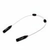 Clothing & Gifts Cablz Zipz Adjustable Eyewear Retainer 14IN White Mono