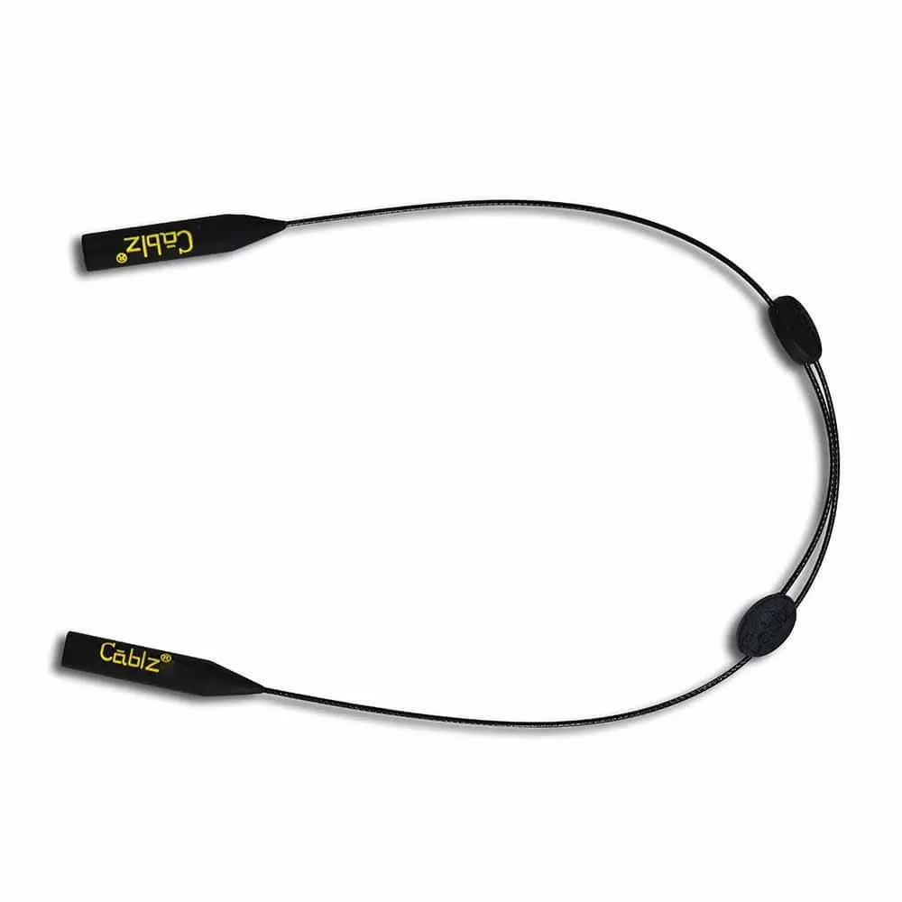 Clothing & Gifts Cablz Zipz Adjustable Eyewear Retainer 16IN Universal Black