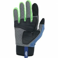 Aftco Apparel Aftco Blue Camo Jigpro Gloves Fishing Accessories