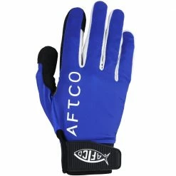 Aftco Apparel Fishing Accessories Aftco Blue Jigpro Gloves