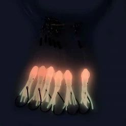 Capt. Harry's Products Terminal Tackle Capt. Harry's Deep Dropping Yellow Eye Pink Glow Squid Rig