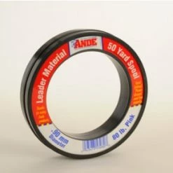 Ande Inc. Monofilament Leader Ande 50yds Pink Leader Material