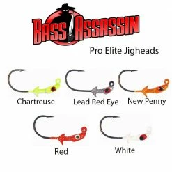 Bass Assassin 3/8OZ Pro Elite Jighead 3Pk