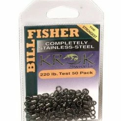 Terminal Tackle Sea Striker 50pk Stainless Steel Pro Swivels