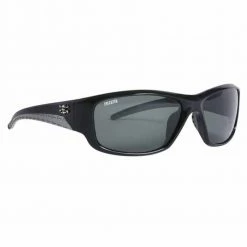 Capt. Harry's Fishing Supply Clothing & Gifts Calcutta Jost Shiny Black Frame Gray Lens Sunglasses