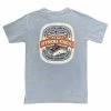 Capt. Harry's Fishing Supply Imperial Sailfish S/S Blue Jean T-Shirt