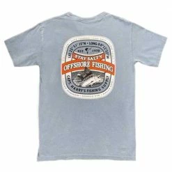 Capt. Harry's Fishing Supply Imperial Sailfish S/S Blue Jean T-Shirt
