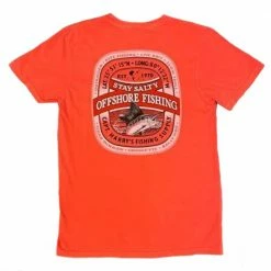 Capt. Harry's Products Clothing & Gifts Imperial Sailfish S/S Bright Salmon T-Shirt