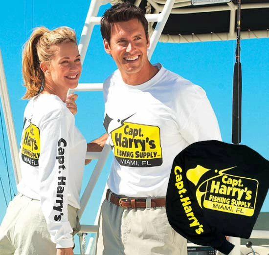 Capt. Harry's Products Capt. Harry's Long Sleeve Billboard T-Shirt