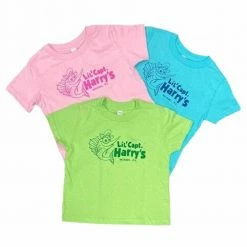 Capt. Harry's Products Clothing & Gifts Lil Capt Harry's Green Cotton T Shirt