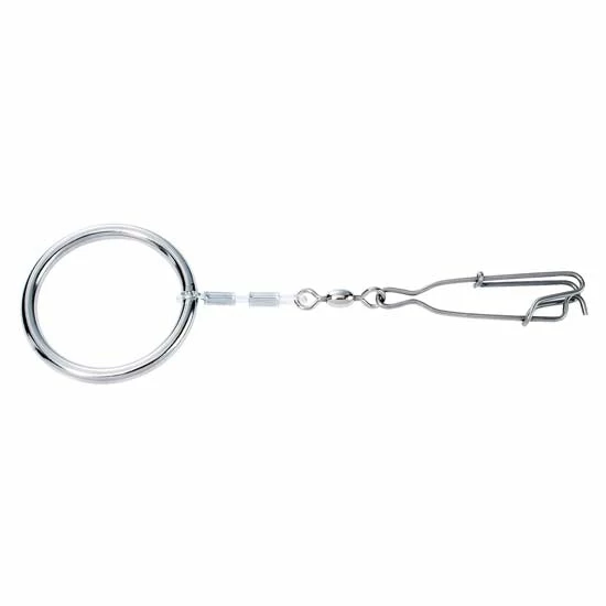 Capt. Harry's Products Stainless Kite Ring With Long Line Snap
