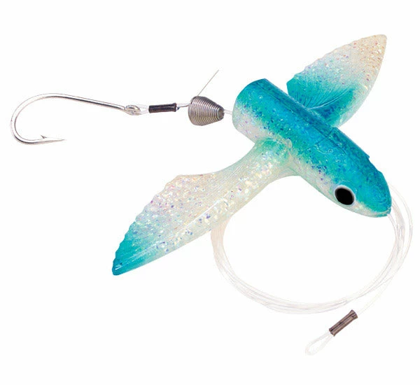 Yummee Lures Carolina Lure Blue Crystal Yummee Flying Fish 5pk