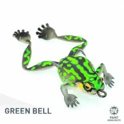 Soft Plastic Baits Chase Baits 2.55IN Big Bobbin’ Frog Soft Bait