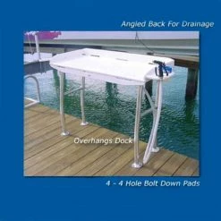 Marine, Boating & Outdoor Deep Blue Marine Products 48In X 21In Dockside Filet Table Size