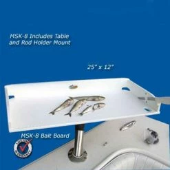 Deep Blue Marine Products Multisystem Bait Table Marine, Boating & Outdoor