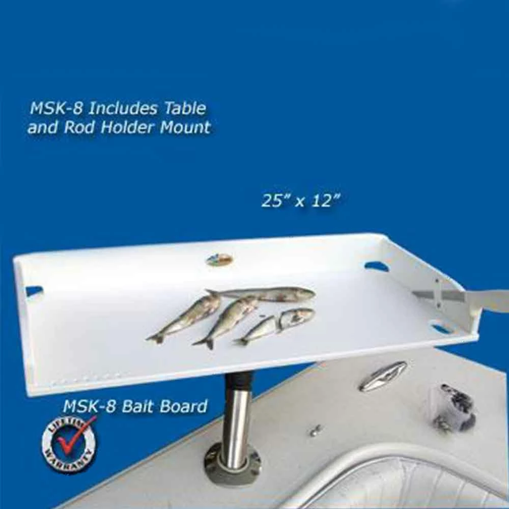 Deep Blue Marine Products Multisystem Bait Table Marine, Boating & Outdoor