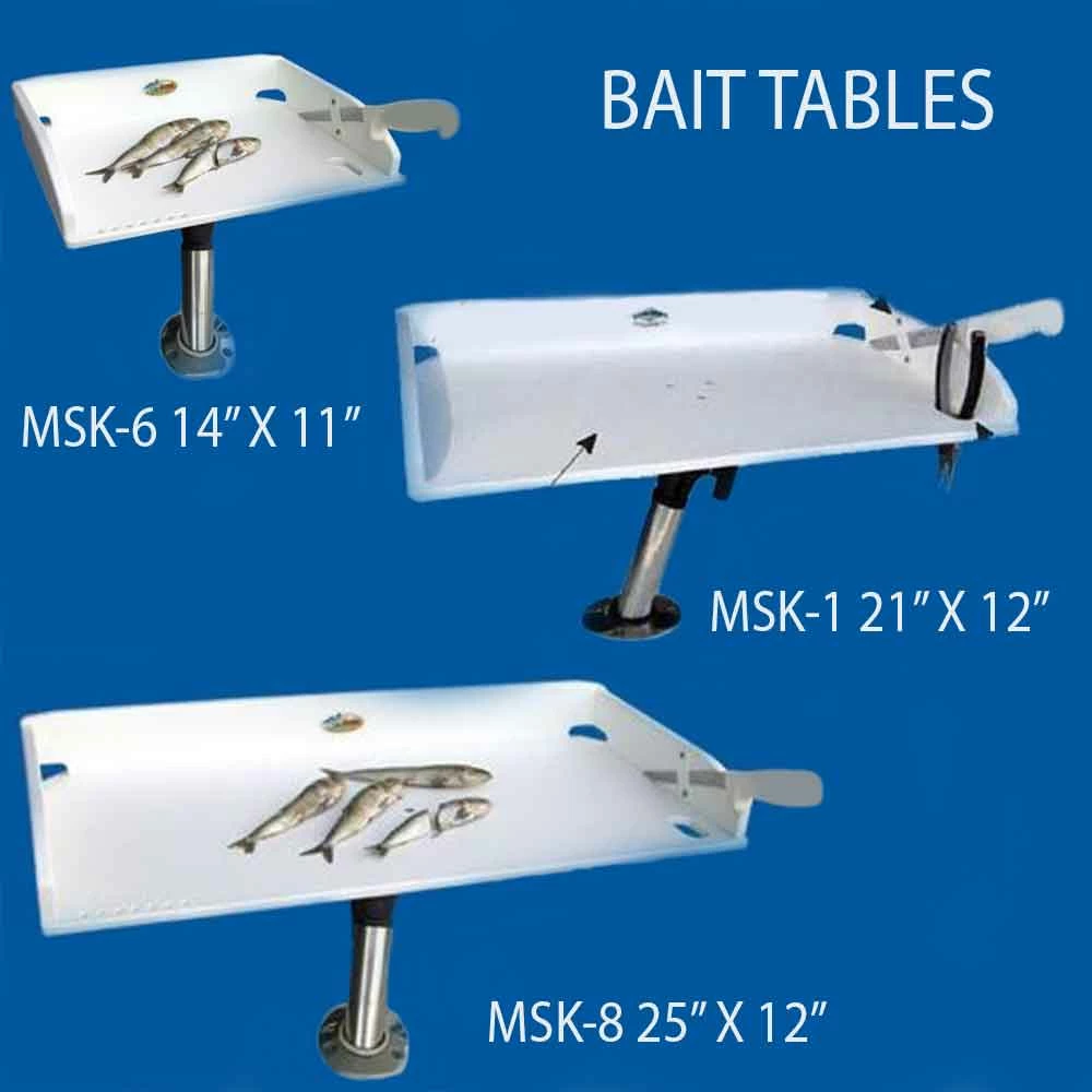 Deep Blue Marine Products Multisystem Bait Table Marine, Boating & Outdoor