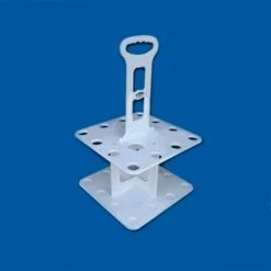 Deep Blue Marine Products V-12 Polymer Rod Rack Holds Up To 14 Rods And Reels W/2 Fly Rod Tube Holes