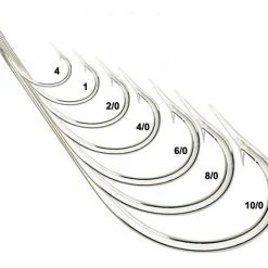 Eagle Claw 254 Value Pack O'Shaughnessy Forged Hook Terminal Tackle