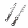 Fish N Stik Double Ring Corkscrew Snap 2pk