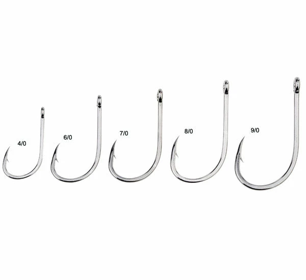 Terminal Tackle Gamakatsu Octopus, 4X Strong, Offshore Offset, Straight Eye Hooks 25pk