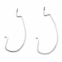 Gamakatsu Worm Hook Offset Extra Wide Gap Hooks