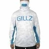 Clothing & Gifts Gillz Pro Striker L/S White Water Men's Performance Shirt