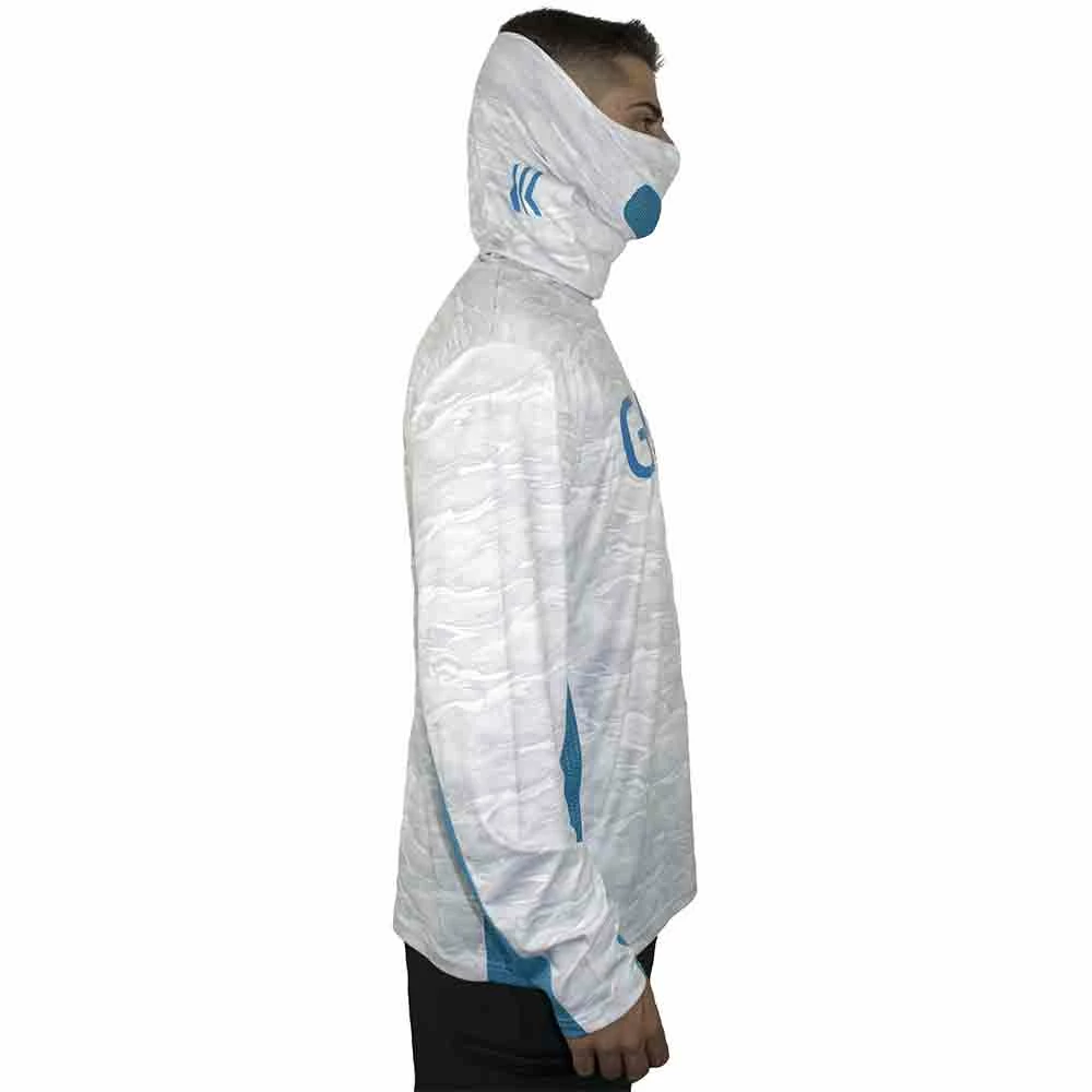 Clothing & Gifts Gillz Pro Striker L/S White Water Men's Performance Shirt