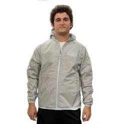Clothing & Gifts Gillz Hi Rise Grey Men's Waterman Packable Light Weight Jacket