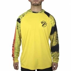 Clothing & Gifts Gillz UV Tournament L/S Peacock Bass Men's Performance Hoodie