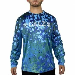 Gillz UV Waterman L/S Bluefin Trevally Men's Performance Shirt