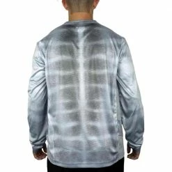 Clothing & Gifts Gillz UV Waterman L/S Grey Wahoo Men's Performance Shirt