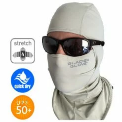 Glacier Outdoor Glacier Sun Hood/Mask Grey Clothing & Gifts