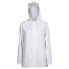 Grundens USA Grundens Petrus 88 White Hooded Women’s Fishing Jacket Clothing & Gifts