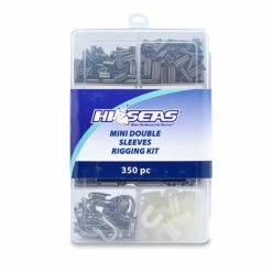 Hi-Seas 350pc Mini Double Sleeves Rigging Kit Terminal Tackle